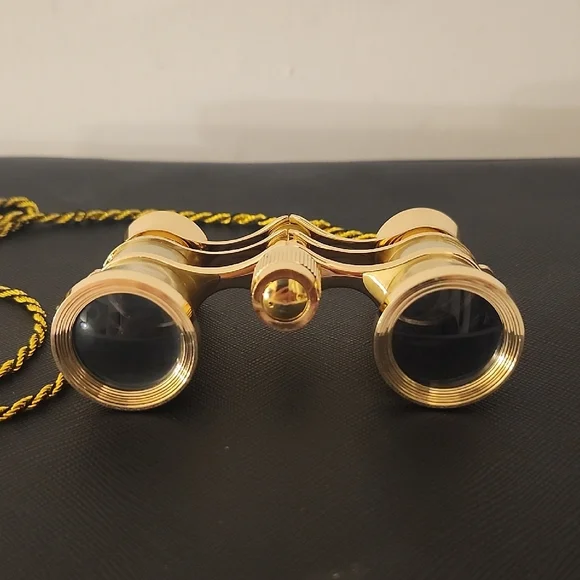 The Metropolitan Opera Gold Tone Opera Glasses - Picture 8 of 10